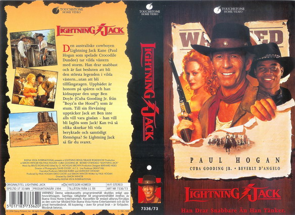 7336/73 LIGHTNING JACK (VHS)